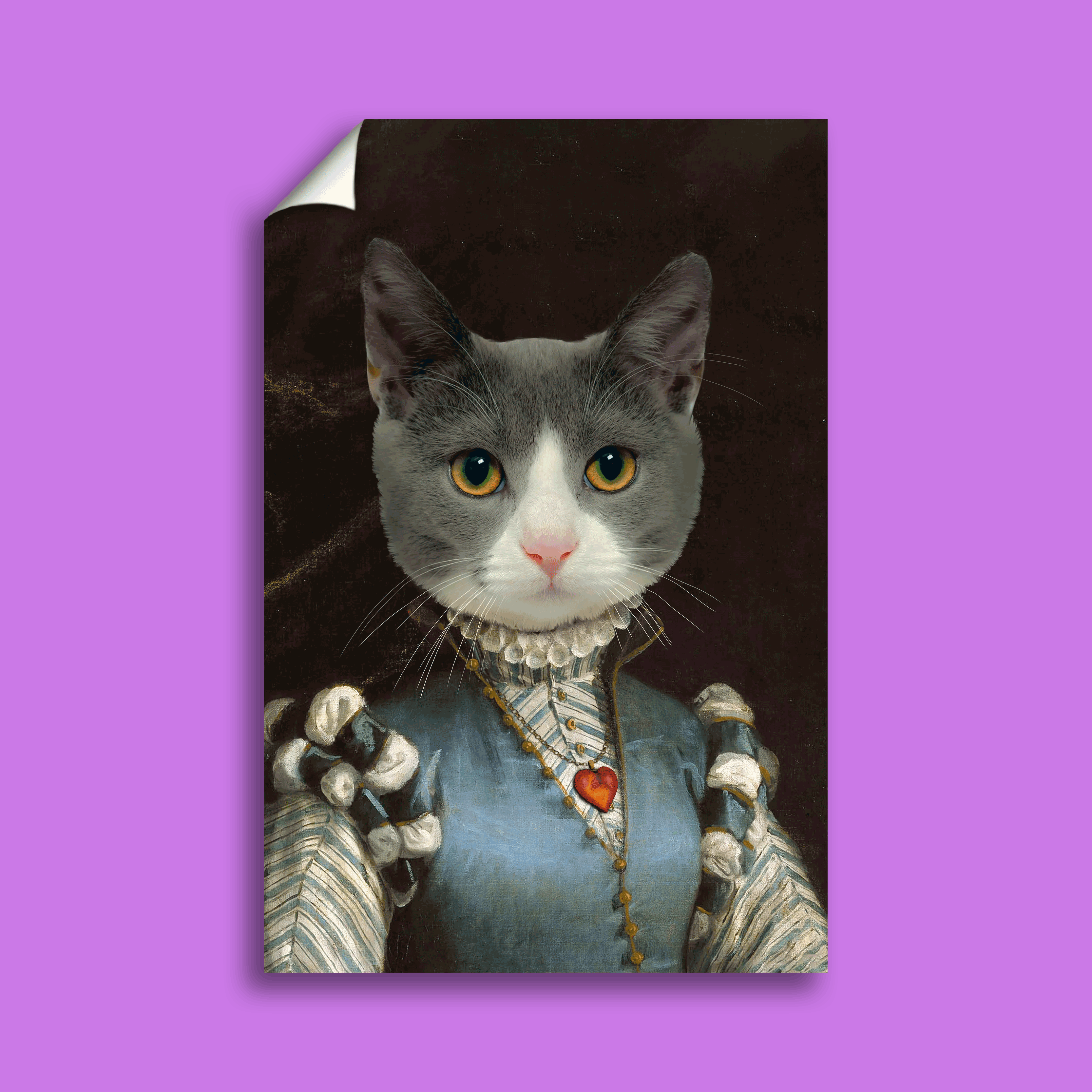 The Dame - Custom Pet Portrait